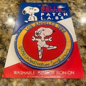Snoopy's Sister Belle Patch - Red and Blue